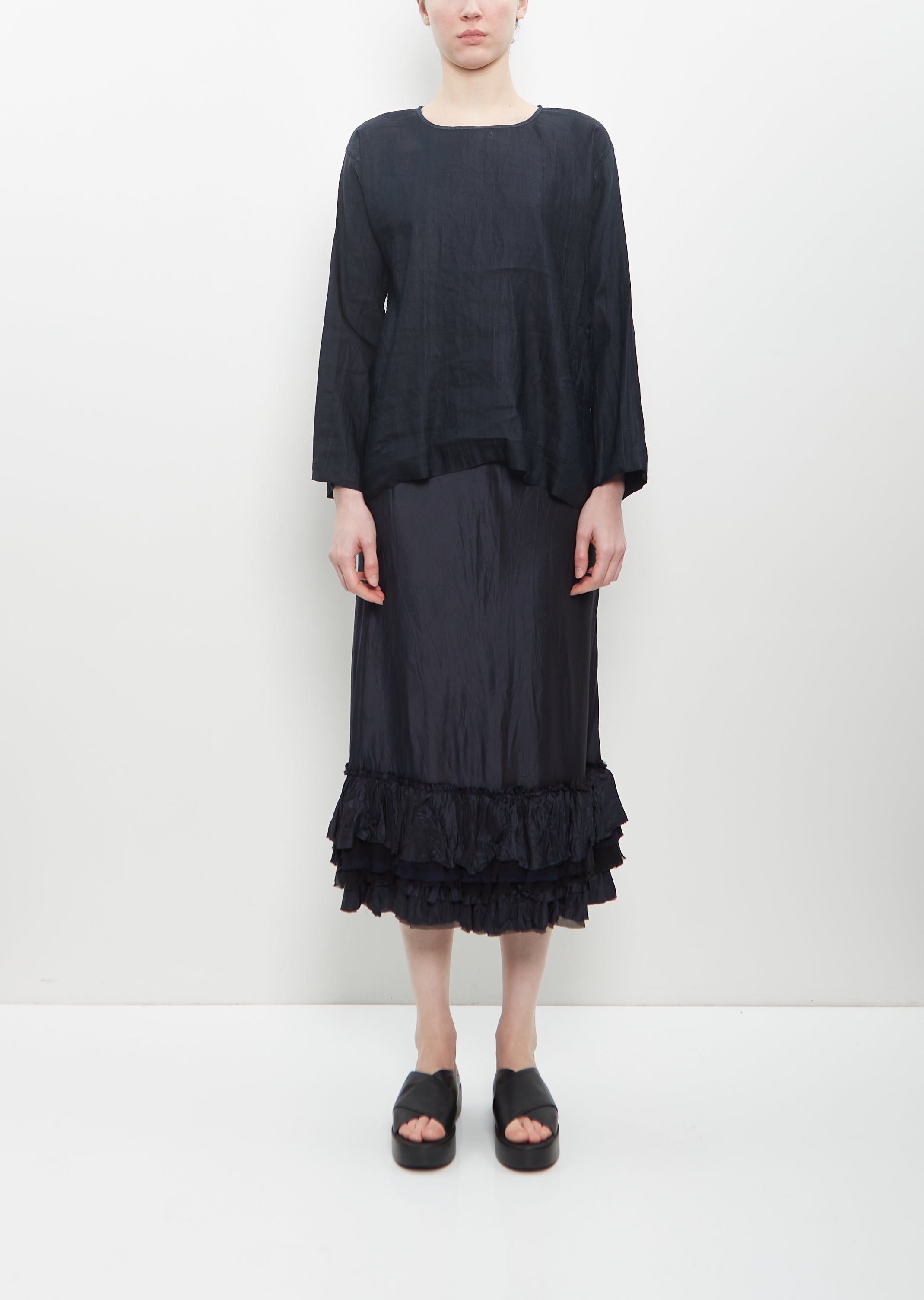 Ruffle Skirt – La Garçonne