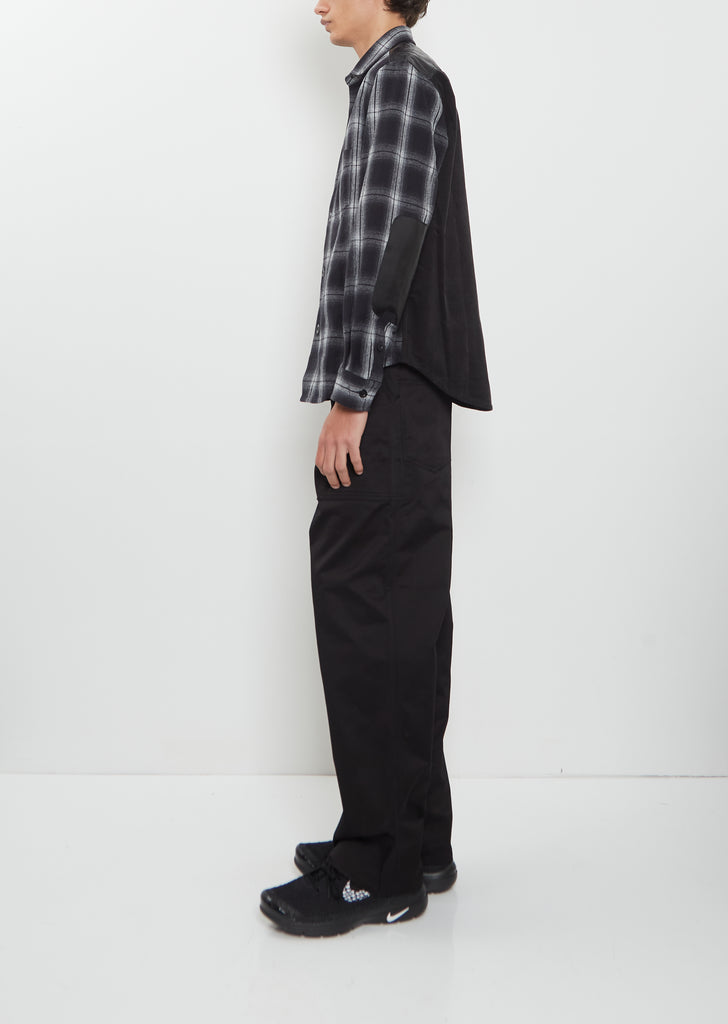 Cotton Leather Shirt