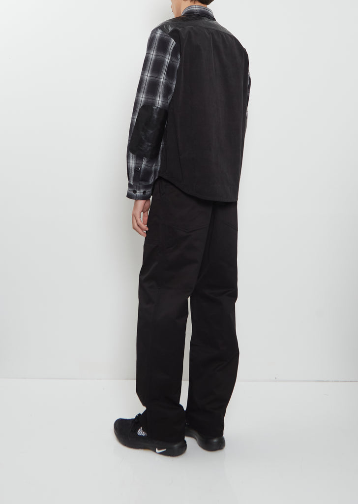 Cotton Leather Shirt