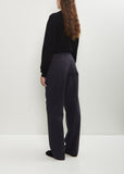 Cotton Slanted Pocket Trousers