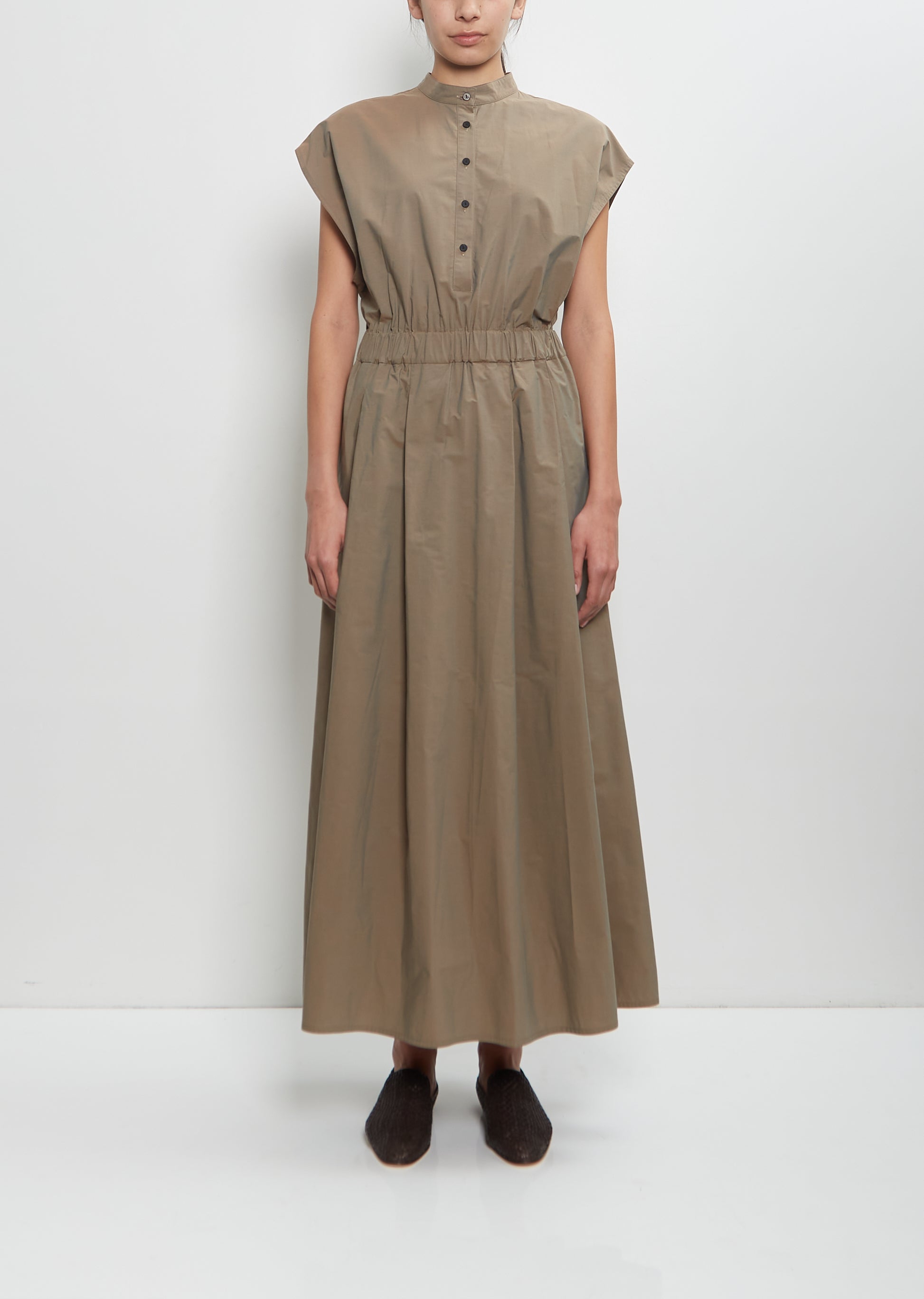 Cotton Elastic Waist Dress – La Garçonne