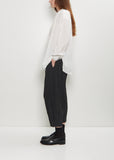 Cotton Cut Dobby Gathered Blouse