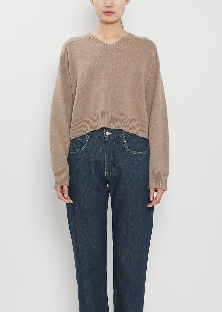 Anzor Cashmere V-Neck Sweater