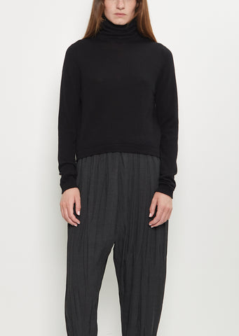 Cou Cou Roll Collar — Black