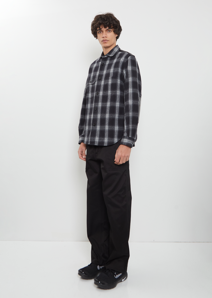 Cotton Leather Shirt