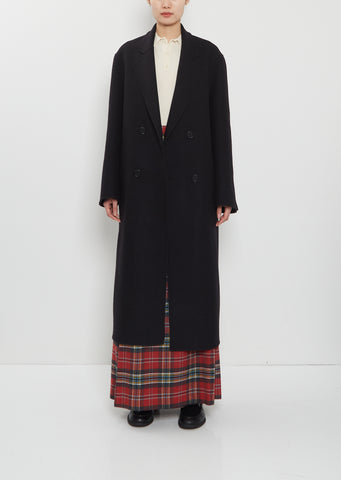 Vanley Double Breasted Wool Coat