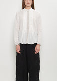 Cut Dobby Cotton Blouse