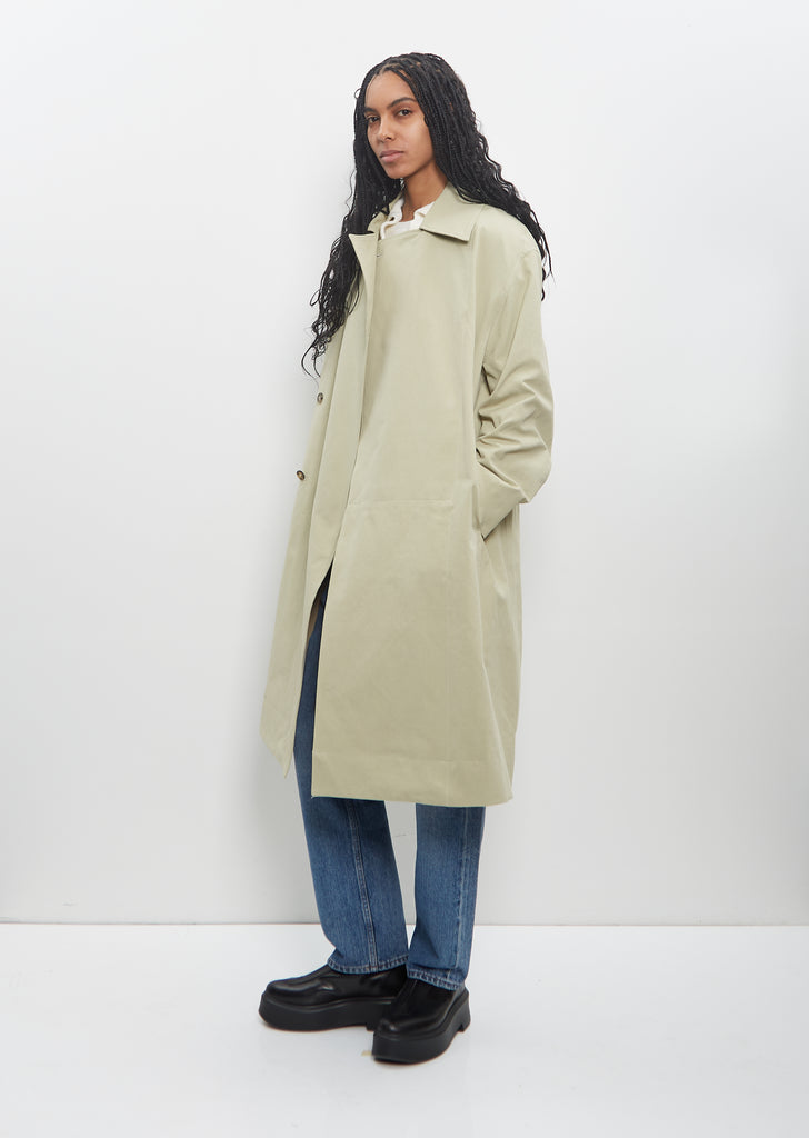 Cotton Alex Long Trench Coat