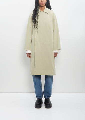 Cotton Alex Long Trench Coat