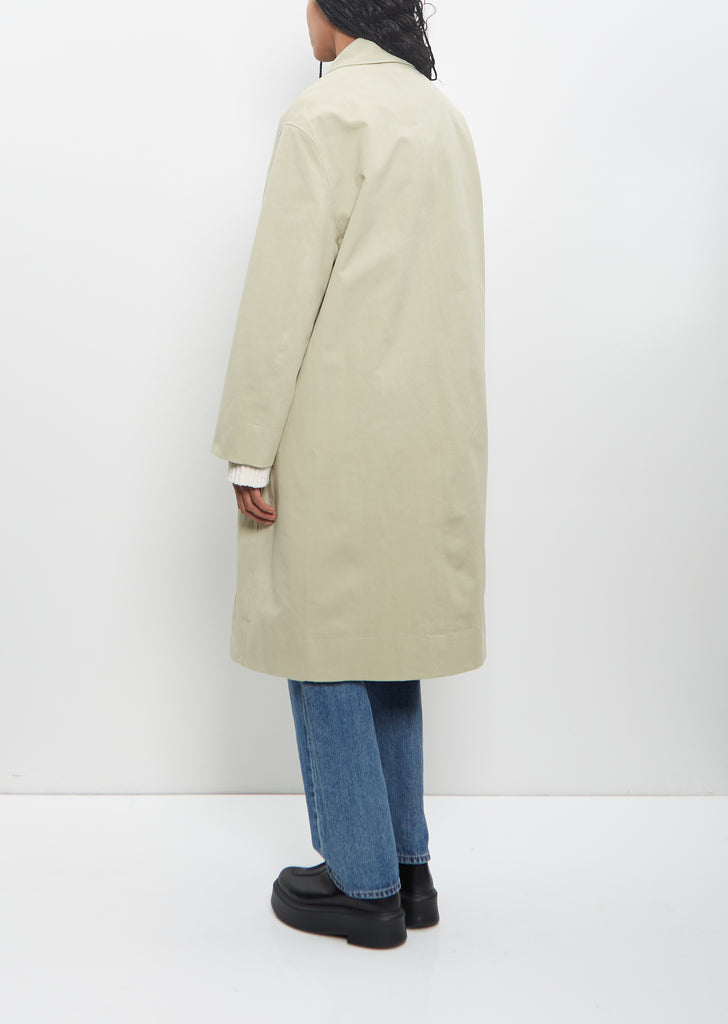 Cotton Alex Long Trench Coat