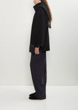 Heavy Wool Embroidered Scarf Jacket