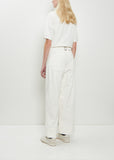 Field Cotton Trouser — White