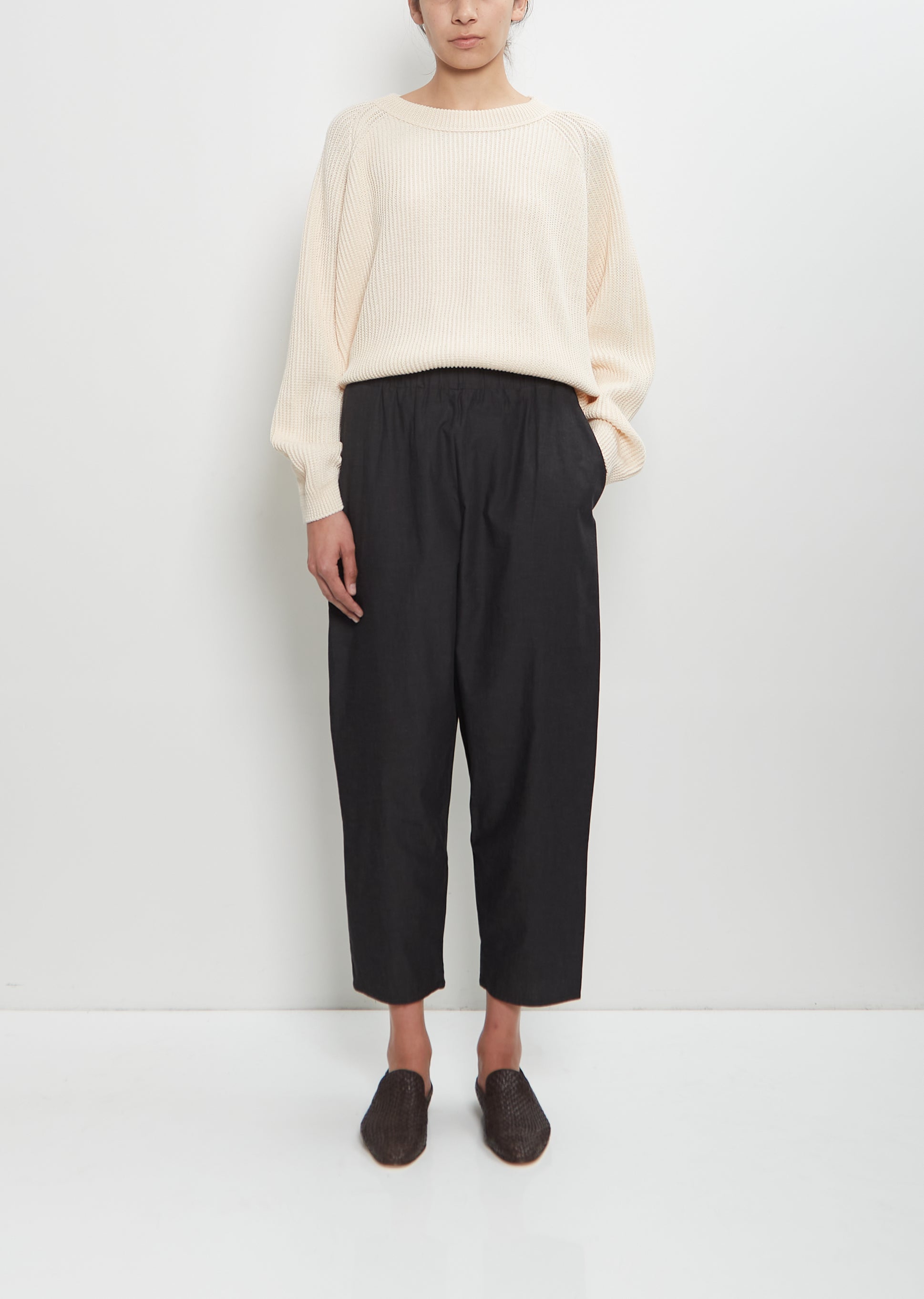 Cotton Carrot Pants — Nerone – La Garçonne