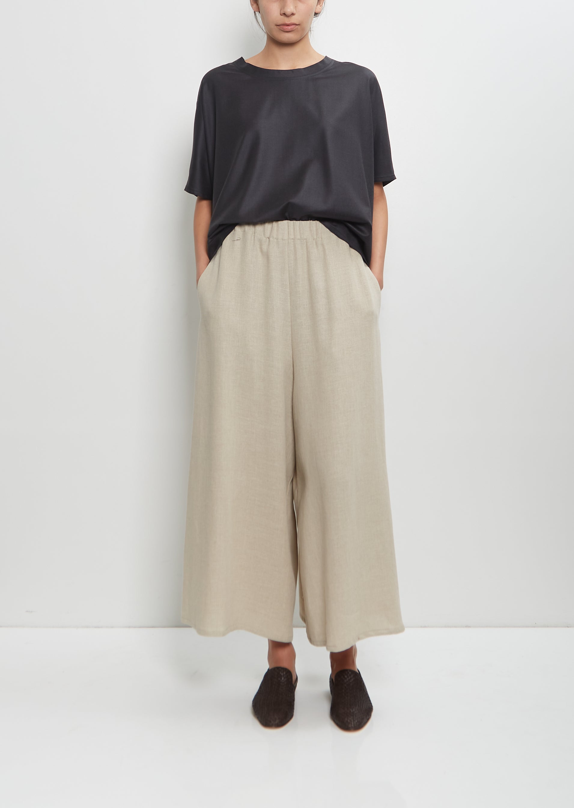 Linen Gaucho Pants – La Garçonne Linen Gaucho Pants – La Garçonne
