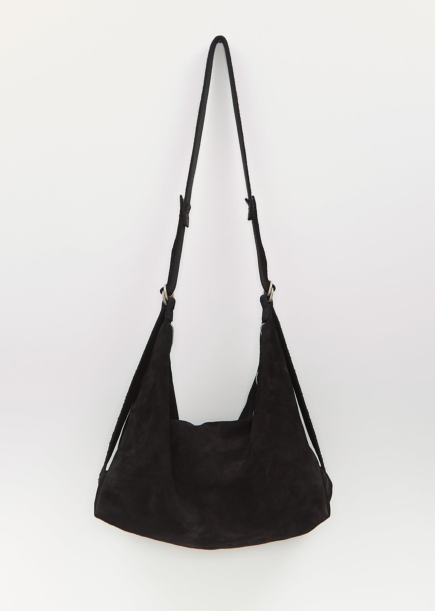 Medium Suede Crossbody Bag – La Garçonne