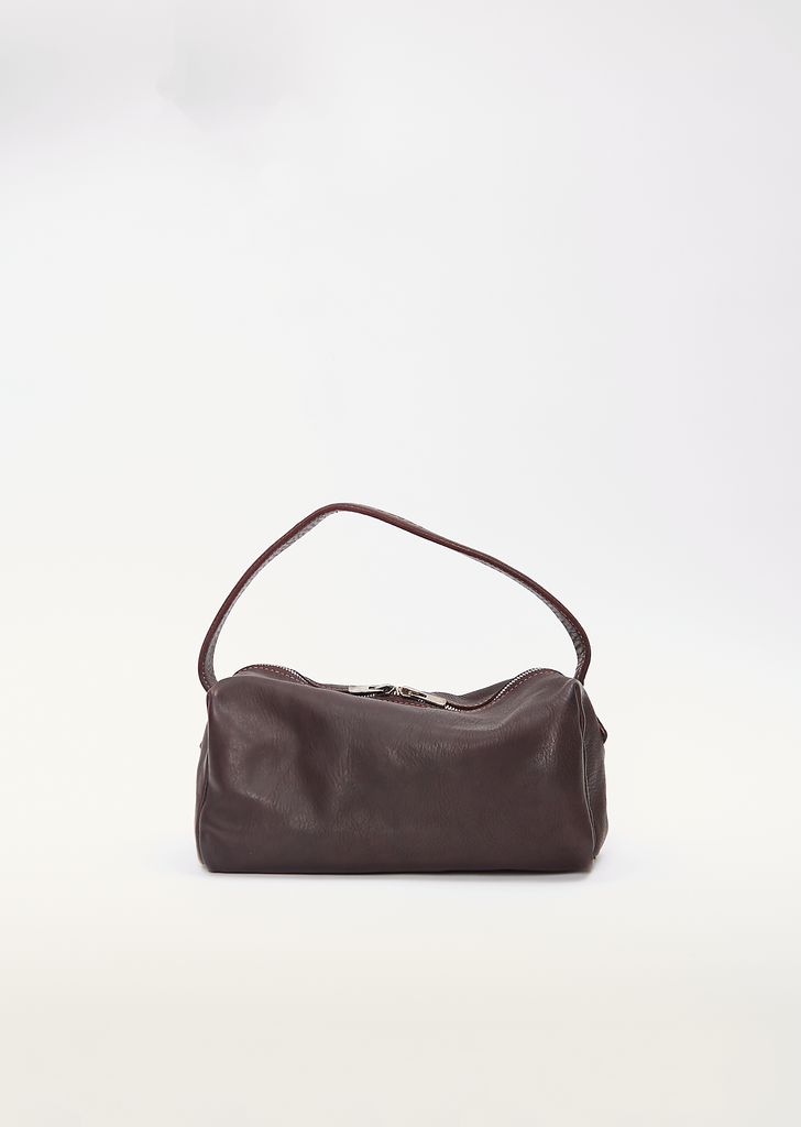 Small Handle Bag — Burgundy