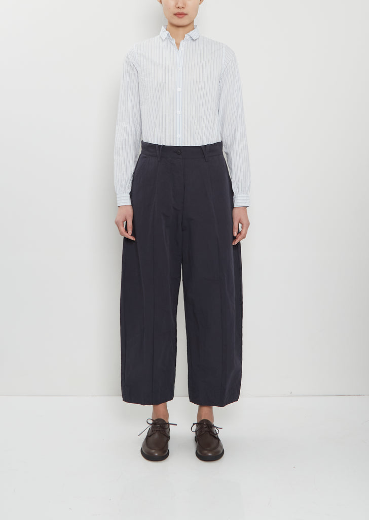 Sandra Cotton Linen Pants — Night