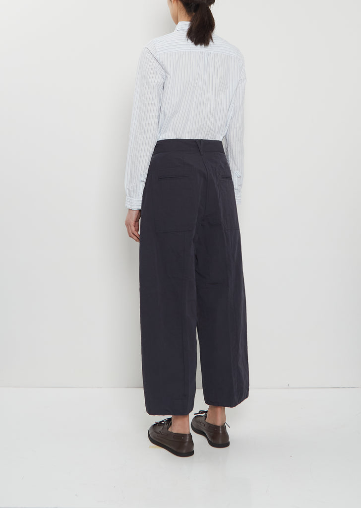 Sandra Cotton Linen Pants — Night