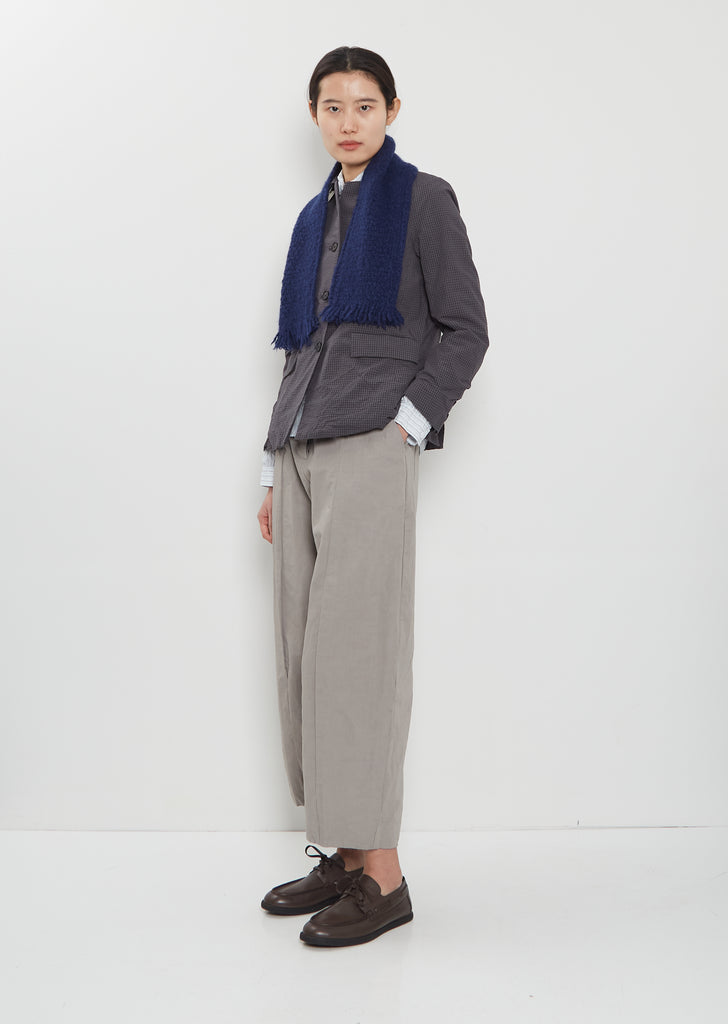 Maria Cashmere Silk Scarf — Indigo