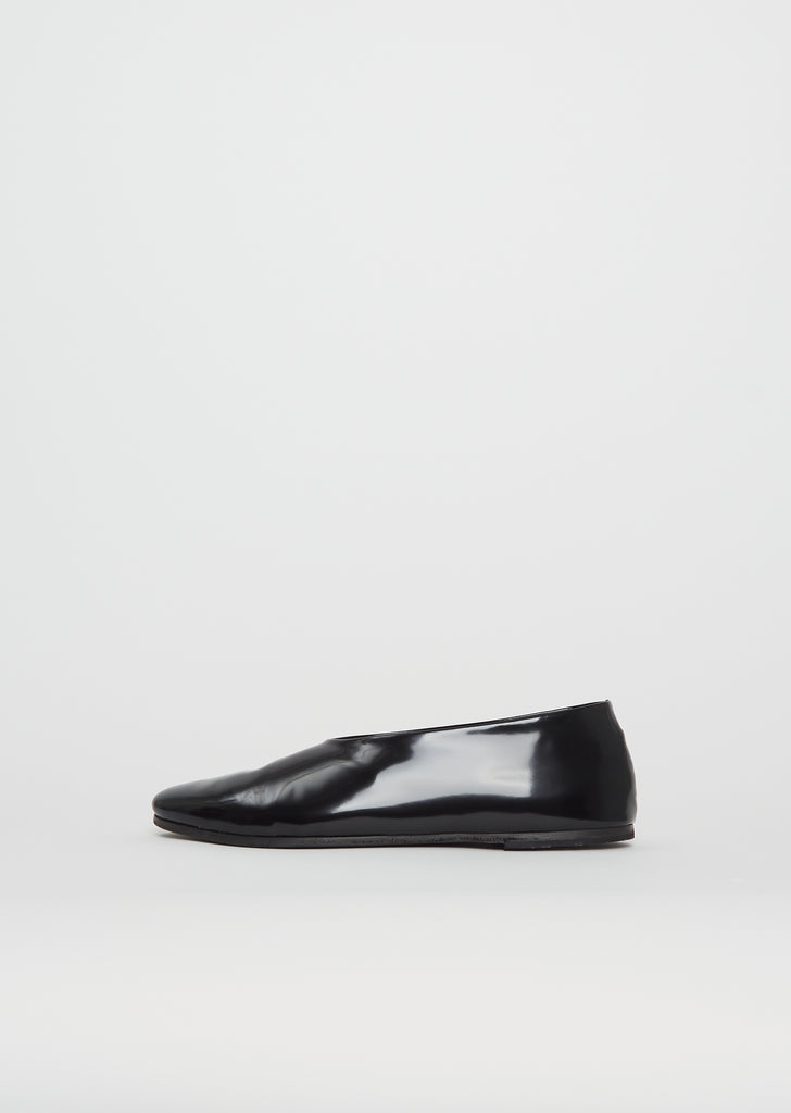 Coltellaccio Patent Ballerina Flats