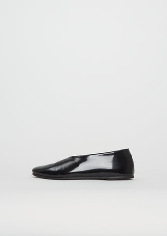 Coltellaccio Patent Ballerina Flats
