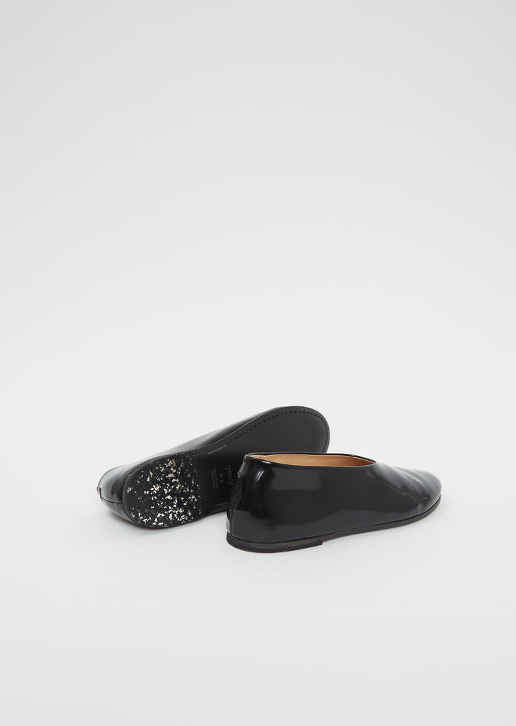Coltellaccio Patent Ballerina Flats