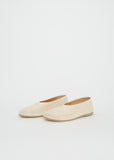 Coltellaccio Suede Ballerina Flats