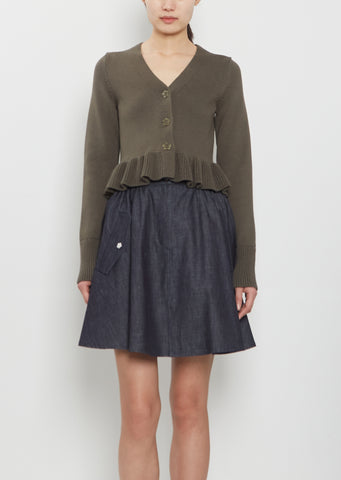 Prisca Cotton Silk Cardigan