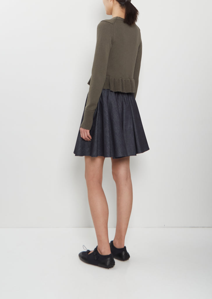 Prisca Cotton Silk Cardigan