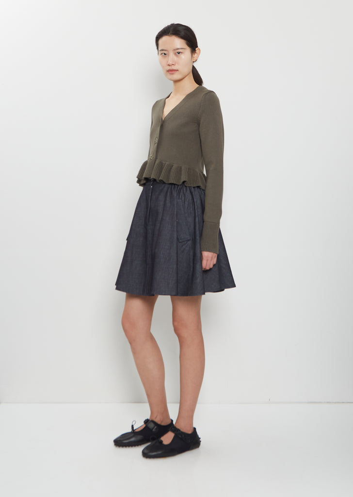 Prisca Cotton Silk Cardigan