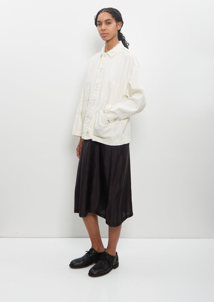 Linen Cotton Coverall Jacket