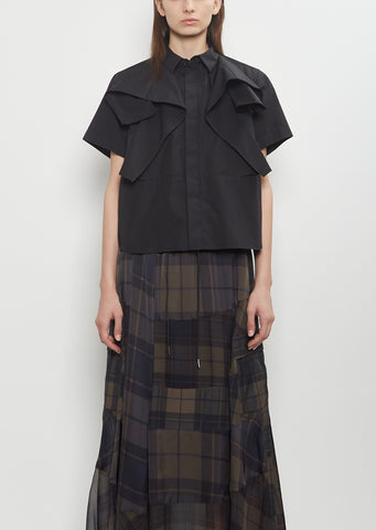 Poplin Layered Shirt