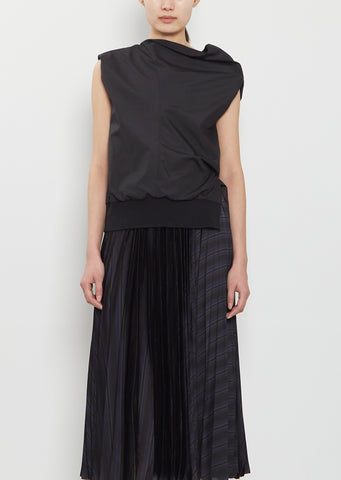 Poplin Sleeveless Pullover