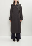 Crisp Cotton Summer Trench