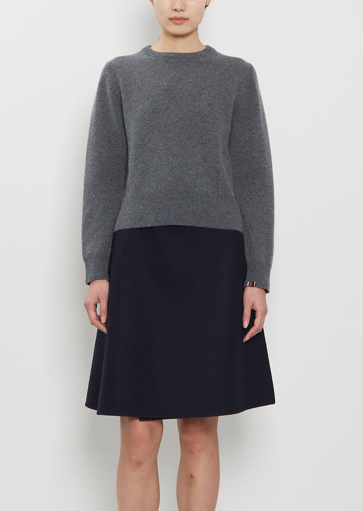 n°430 Jeanne Stretch Cashmere Sweater — Felt