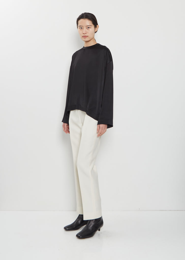 Evening Wool Silk Trousers