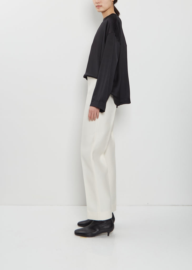 Evening Wool Silk Trousers