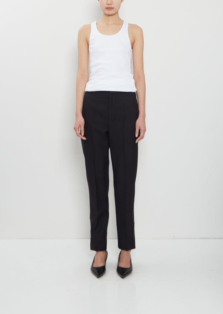 Origami Wool Blend Pants Rubelia