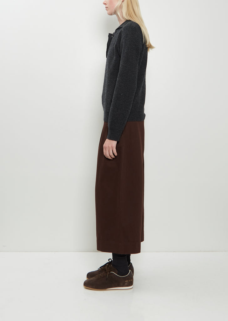 3-Button Wool Polo