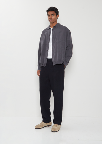 Mika Cotton Shirt — Blu Skull