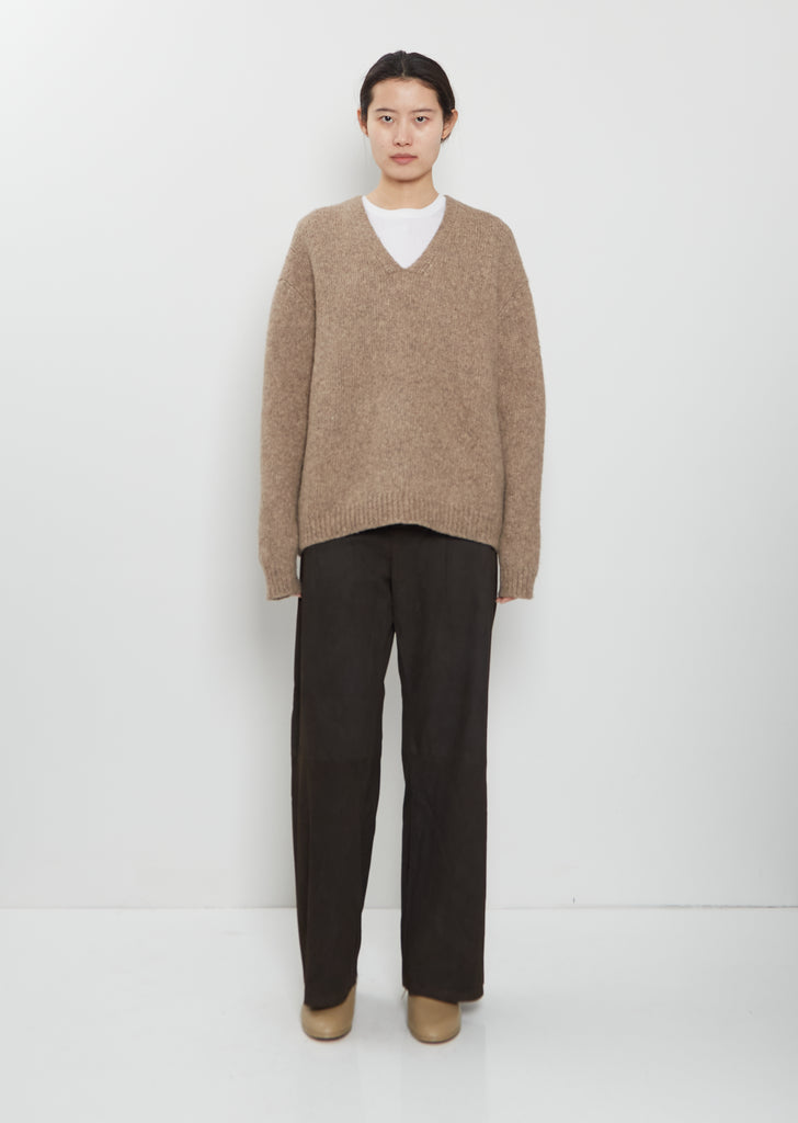 Loft Alpaca Wool V-Neck Sweater