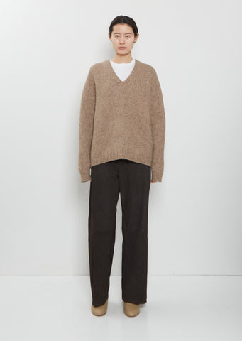 Loft Alpaca Wool V-Neck Sweater