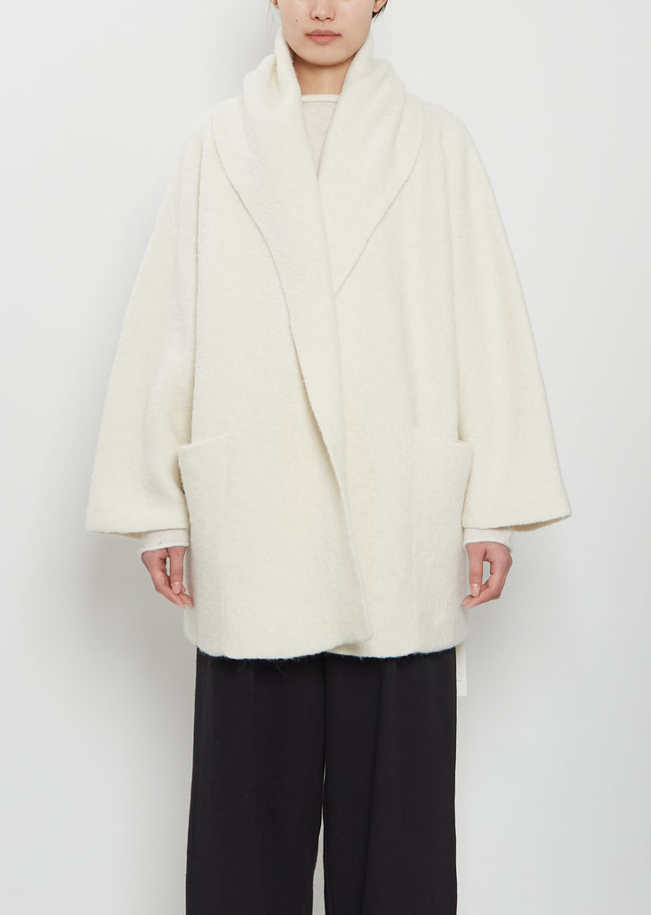Double Face Alpaca Wool Coat