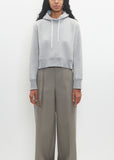 Cotton Sponge Sweat Hoodie — Light Gray