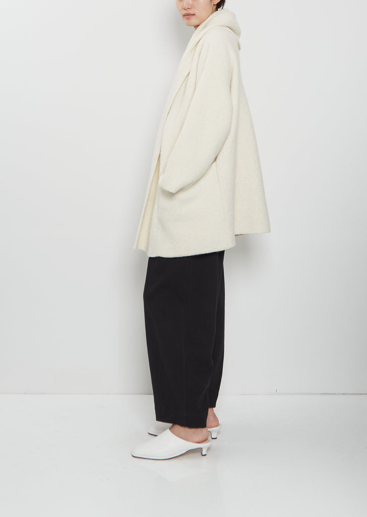 Double Face Alpaca Wool Coat