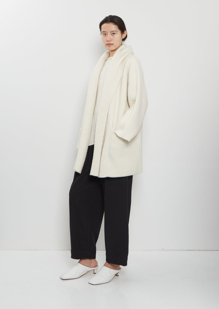 Double Face Alpaca Wool Coat