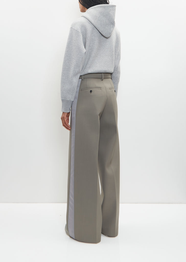 Poly-Wool Suiting Bonding Pants