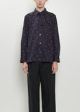 Neck Tie Cotton Shirt