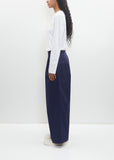 Cotton Pasadena Pleated Trouser — Sailor