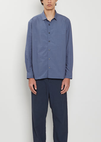 Farmer Cotton Shirt — Blue